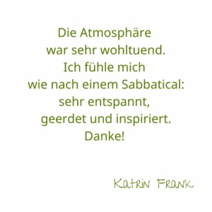 Testimonial Katrin F